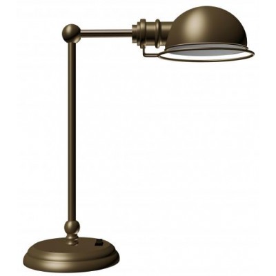 Swing Arm Reading Desk Lamp Painted Antique Brass