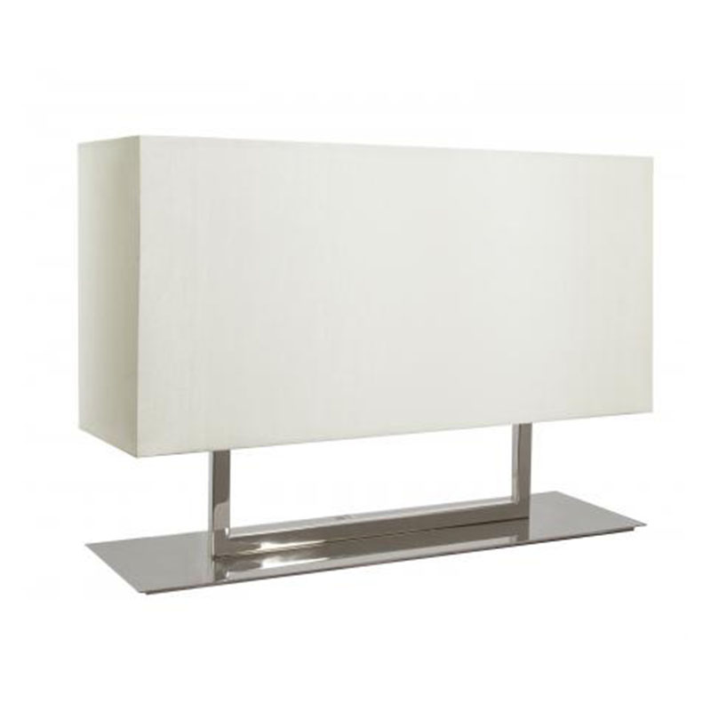 Fancy Table Lamp With White Shade