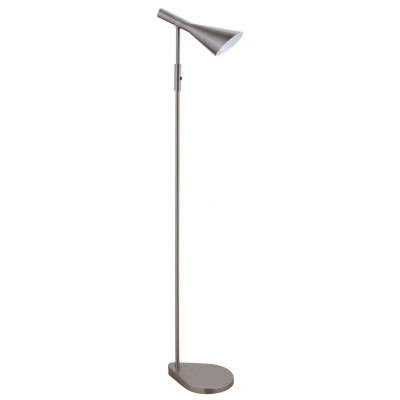 Aj Floor Lamp Bloom Brushed Smoke