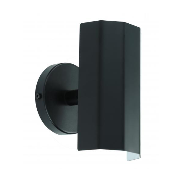 Led Wall Lamp In Matte Black