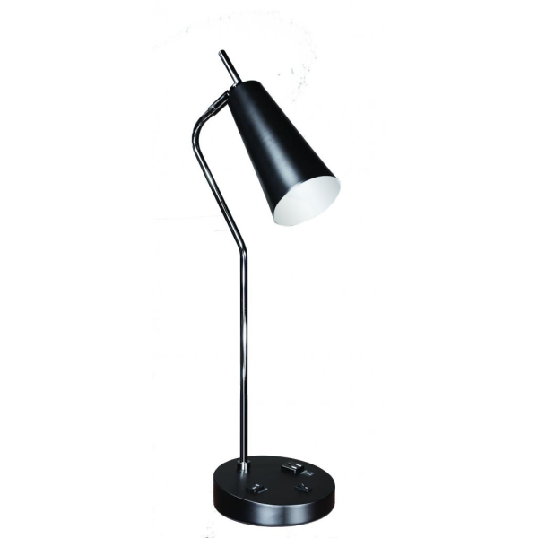 Desk Lamp In Matte Black