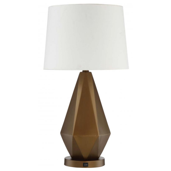 Light Bronze Table Lamp Nightstand Lamp