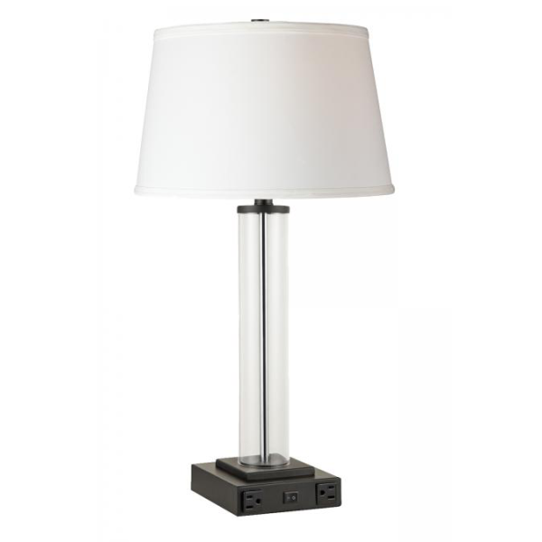 Clear Glass Table Lamp Indoor Design