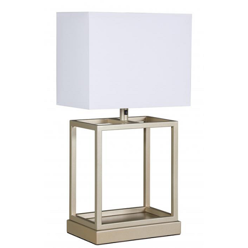 Silver Table Lamp Luxury Modern