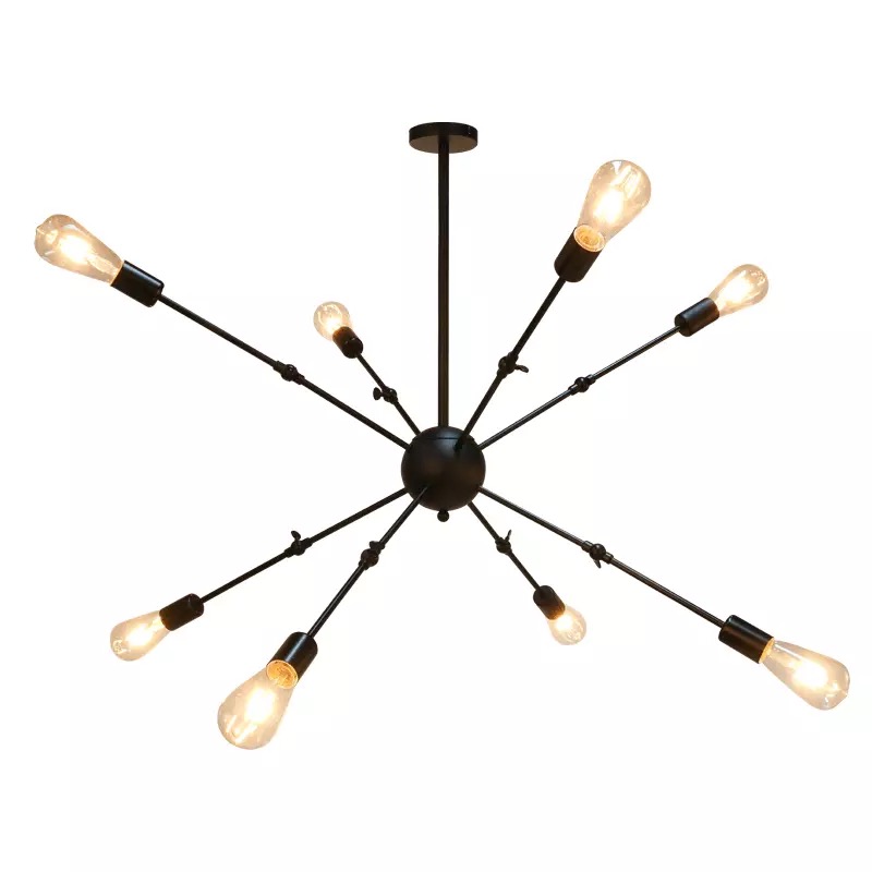 Sputnik Gold Pendant Light Brass