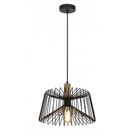 Matte Black Pendant Light Metal