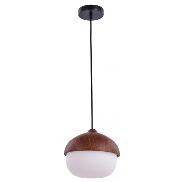 Hotel Pendant Light With Frosted White Shade