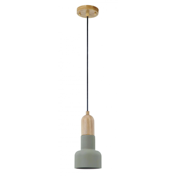 Natural Oak Wood Pendant Light LED