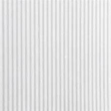 White Ribbed Fabric